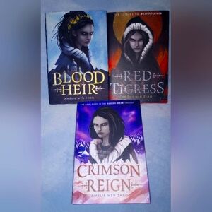 Blood Heir Red Tigress Crimson Reign Trilogy by Amelie Wen Zhao